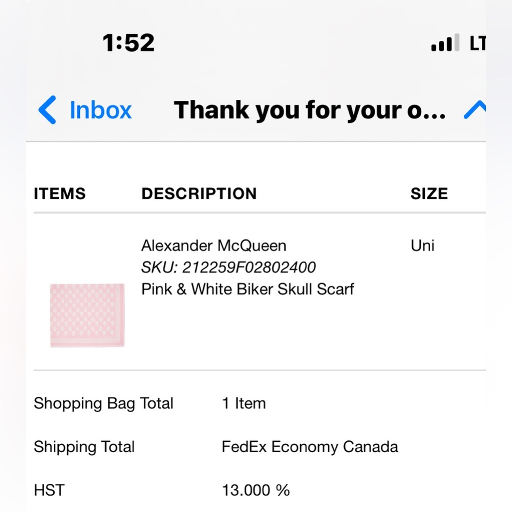 NWOT Alexander McQueen pink skull scarf 100% modal sheer shawl - Picture 6 of 8